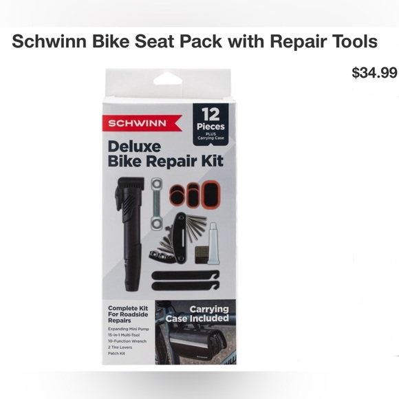 Schwinn Other Schwinn Deluxe 2 Piece Complete Roadside Bike Bicycle